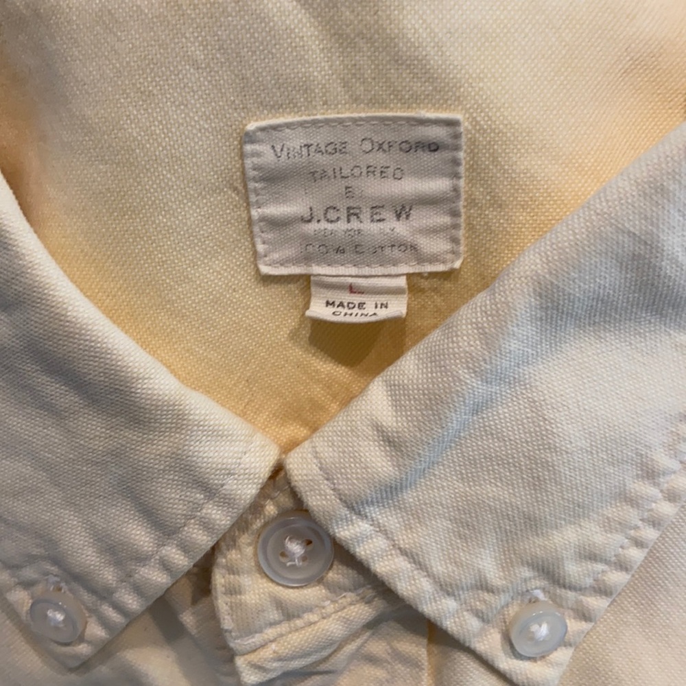 MENS Jcrew long sleeve button down